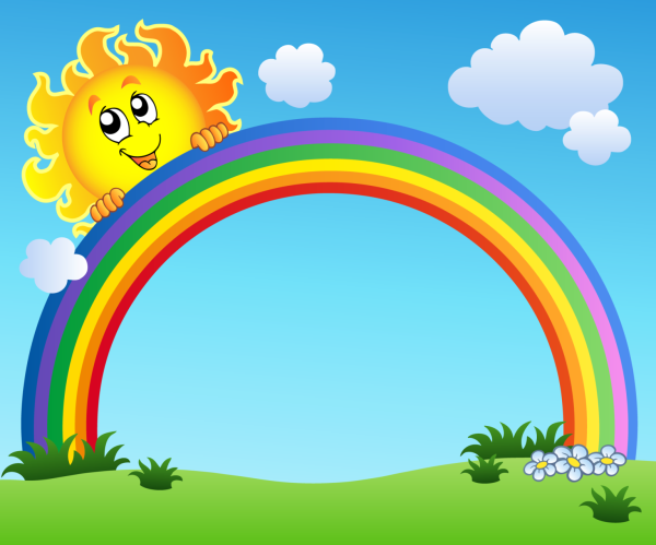 Изображение радуги для детей