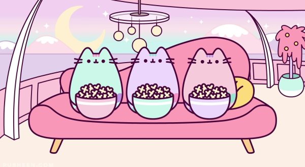 Кот Пушин Pusheen