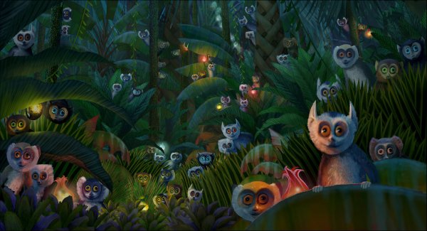 Мадагаскар мультик джунгли