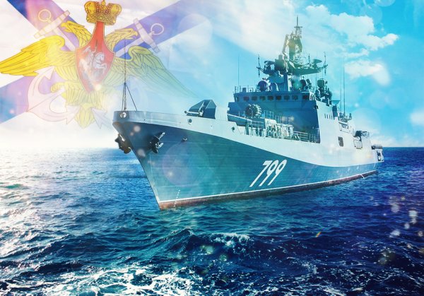 Российский флот фон
