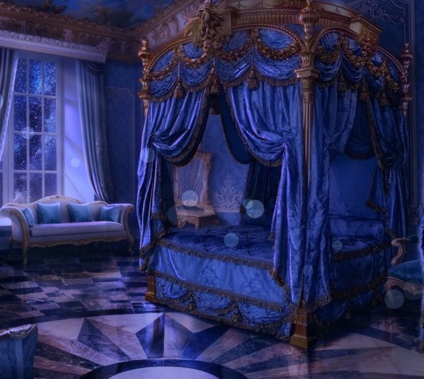 Спальня в замке