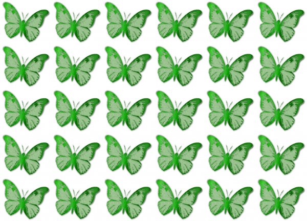 Бабочки зеленого цвета