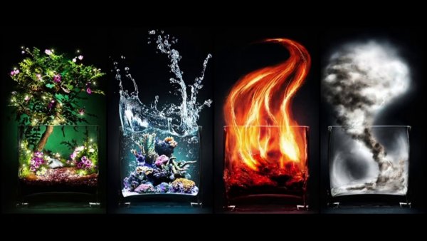 5 Стихий земля вода огонь воздух