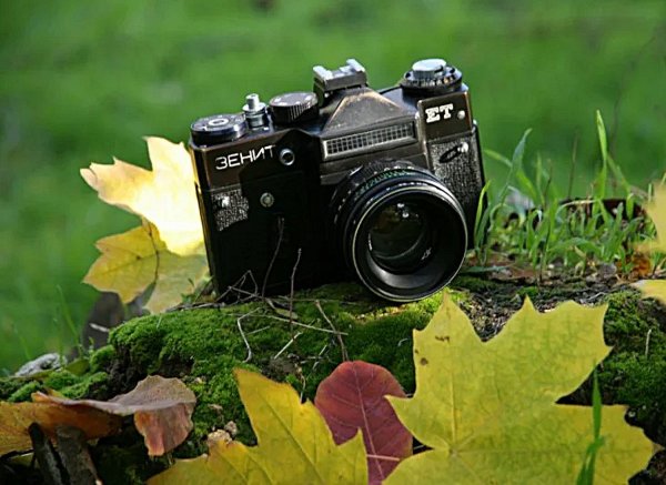 Фотоаппарат осень