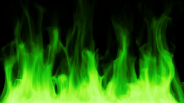 Зеленое пламя