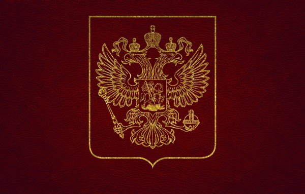 Паспорт России с двуглавым орлом