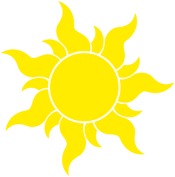 Солнце векторное изображение