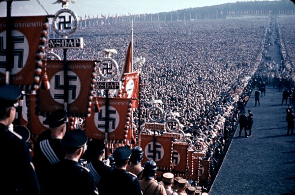 Собрание НСДАП Германия 1933