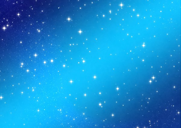 Синий фон со звездами