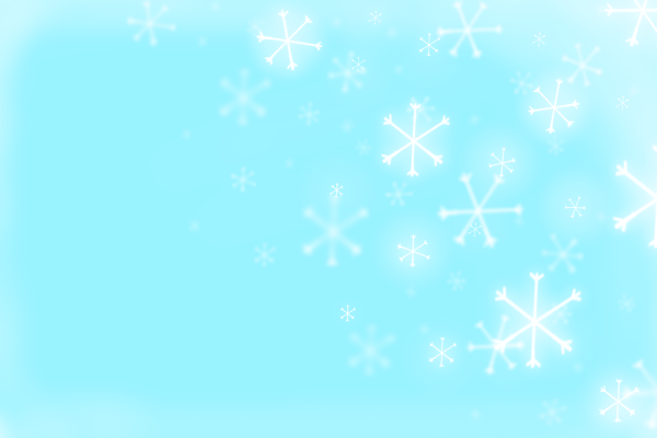 Голубой фон зима снежинки