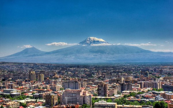 Армения столица Ереван панорама