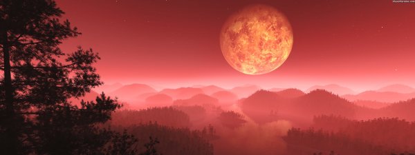 Ночь красная Луна
