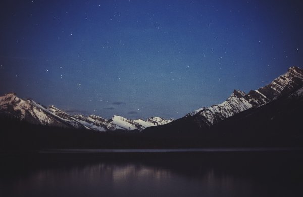 Ночное небо в горах