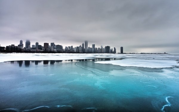 Чикаго озеро Мичиган фото