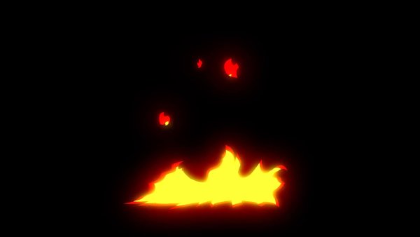 Пламя огня анимация