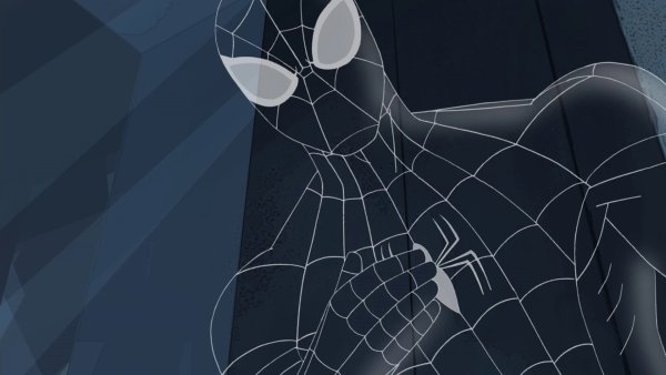 Человек паук 2017 мультсериал черный костюм