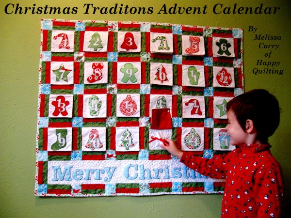 Рождественский адвент календарь