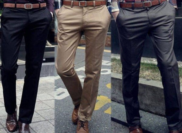 Выбор штанов для низких мужчин