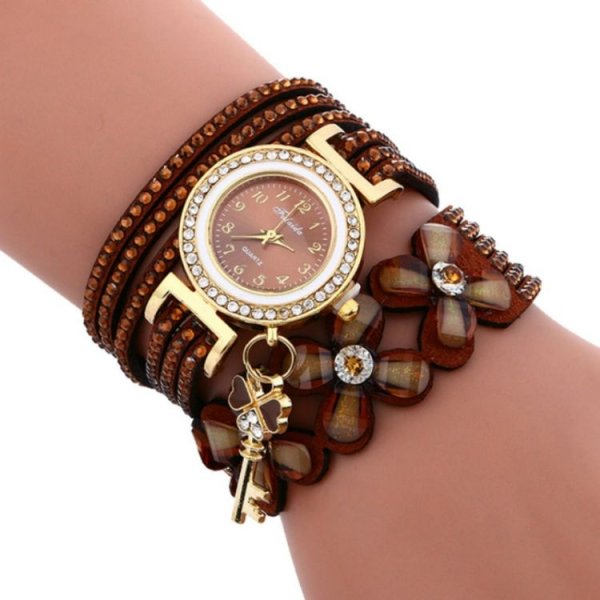 Красивые женские часы с браслетом