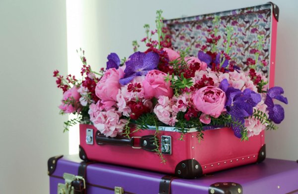 Цветы в чемодане