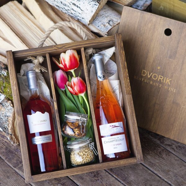 Подарочные коробки с вином