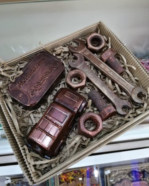 Шоколад ручной работы для мужчин