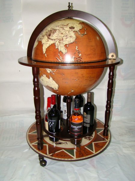 Глобус для алкоголя