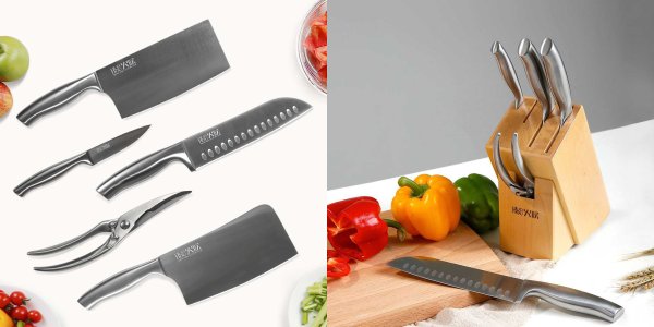 Набор кухонных ножей Xiaomi Huohou Stainless Steel Kitchen Knife Set