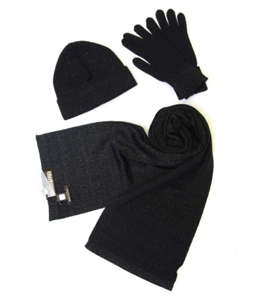 Комплект шапка шарф перчатки мужские