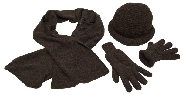 Набор шапка шарф перчатки женские