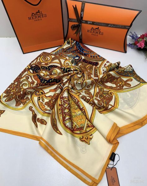 Hermes Paris платки 100 Silk