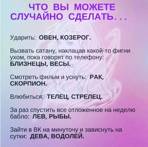 Интересные факты о знаках зодиака