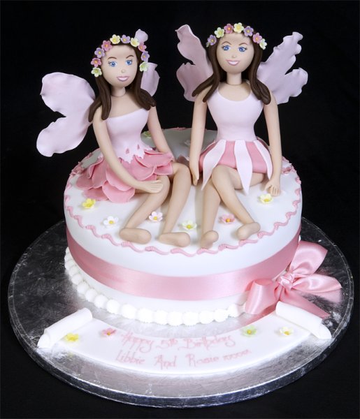 Торт для двух сестренок