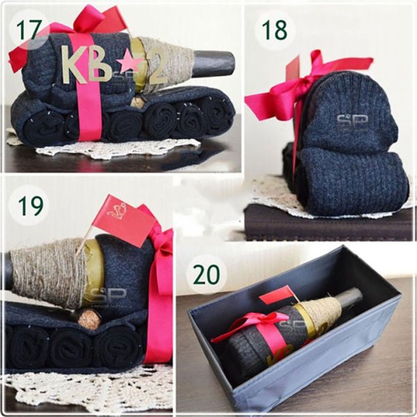 Подарки на 23 февраля мужчинам носки