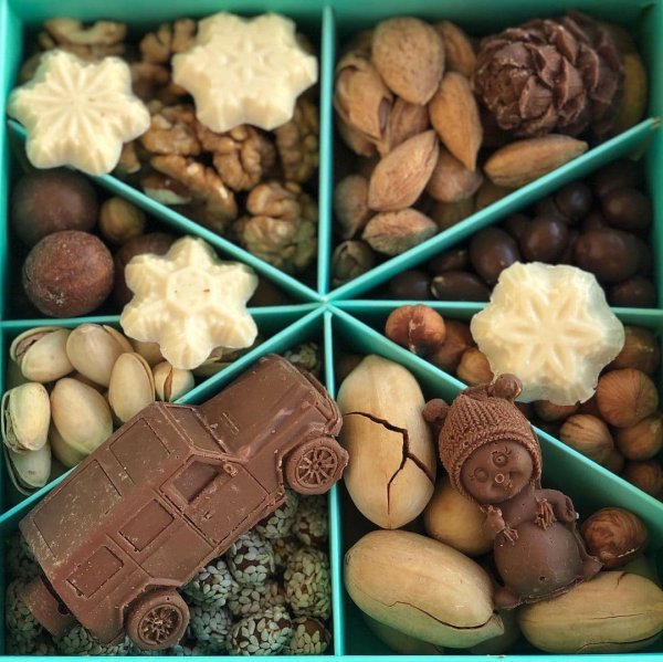 Орехи шоколад подарок для мужчин