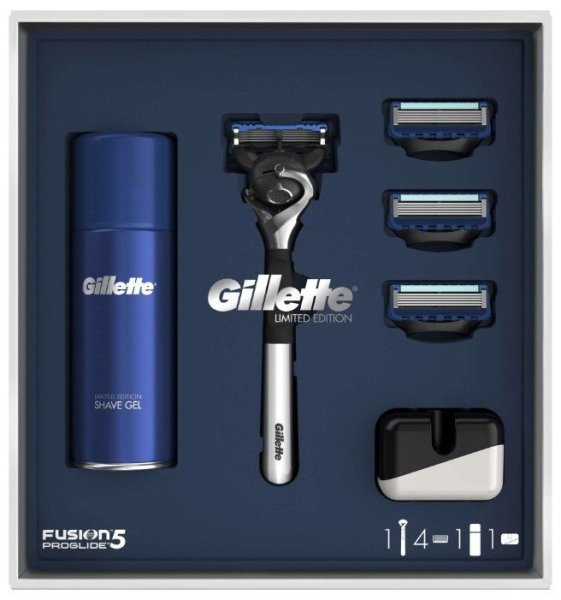 Набор Gillette подставка, бритвенный станок fusion5