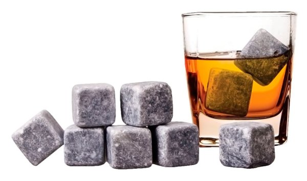 Камни для охлаждения виски "Whiskey Stones" (9 шт.)