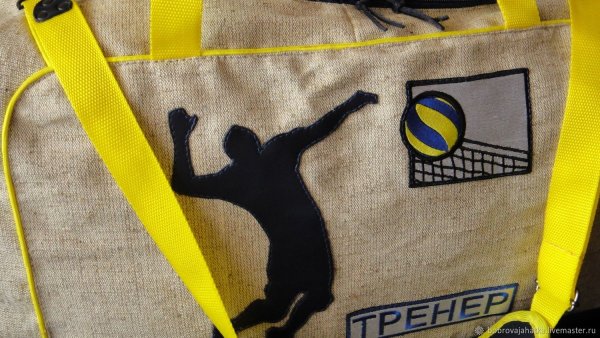 Спортивная сумка для волейболиста