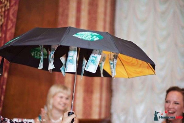 Зонт денежный на подарок