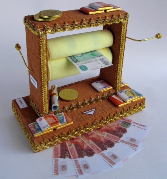 Подарок мужчине станок для печатания денег
