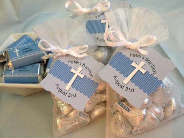Сувениры на крещение ребенка гостям