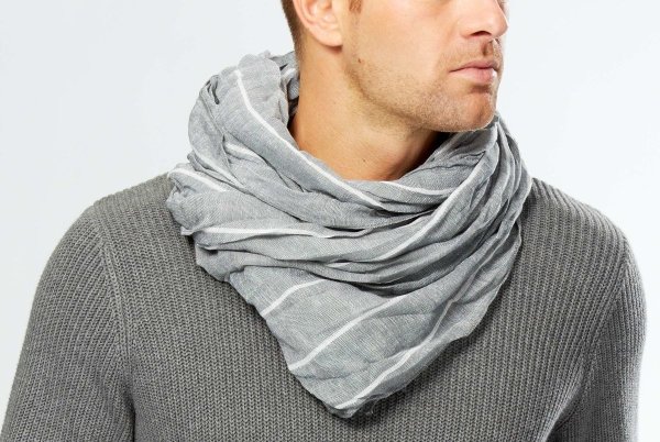 Стильный шарф для мужчины