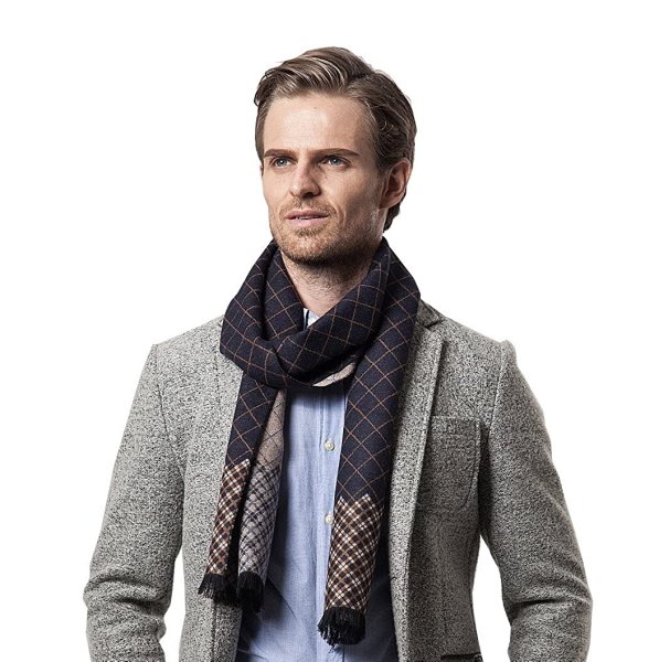 Стильный мужской шарф