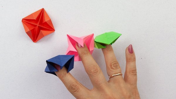 Оригами для пальцев