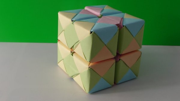 Оригами куб
