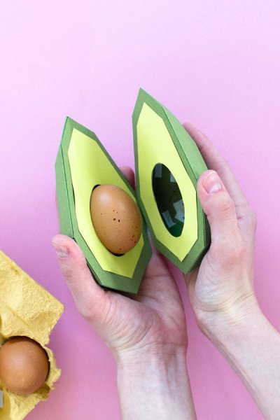 Бумажный СКВИШИ авокадо