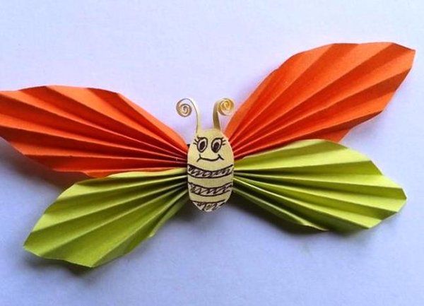 Поделка бабочка