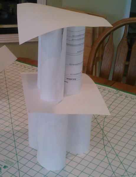 Бумажный макет башни