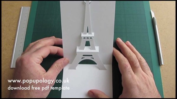 Технология 4 класс башня из бумаги