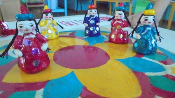 Поделки на Сагаалган в детский сад